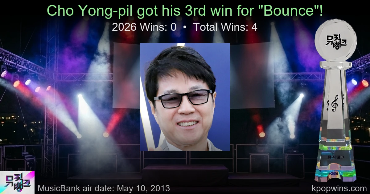 Cho Yong-pil - Bounce